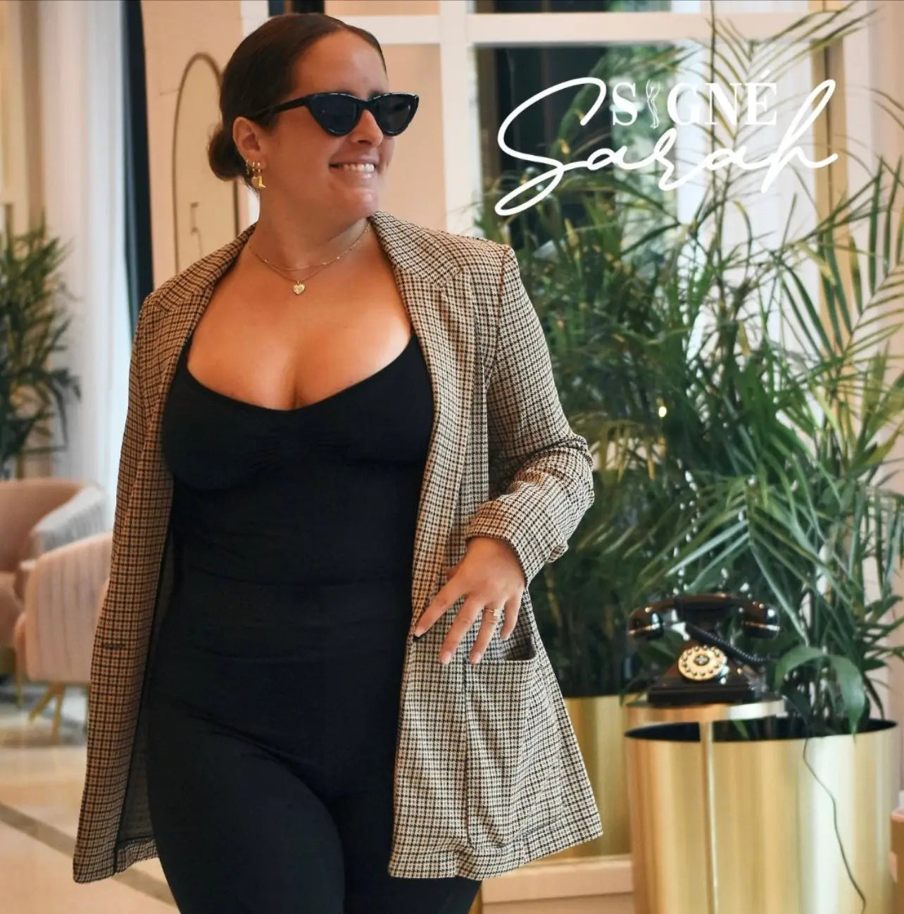 Une silhouette parfaite grâce au Bodysuit amincissant de Signé Sarah